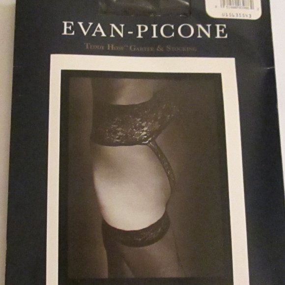 BUNDLE OF VINTAGE HOSIERY (6) PAIR (DARK COLORS) - Picture 2 of 14